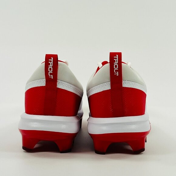 Nike Force Trout 9 Pro MCS 'White University Red' FZ0915-104 Baseball size 10.5 - Picture 6 of 8